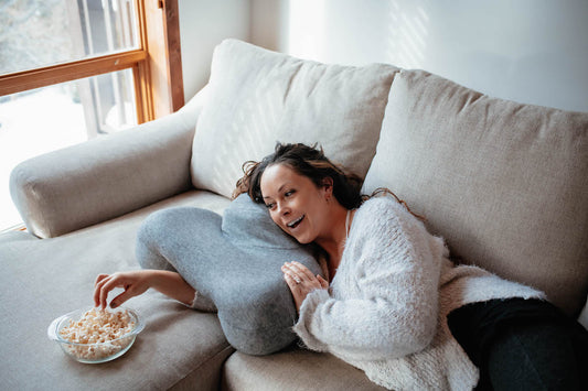 The Big Spoon Pillow- More than Just a cuddle pillow for comfort and connection