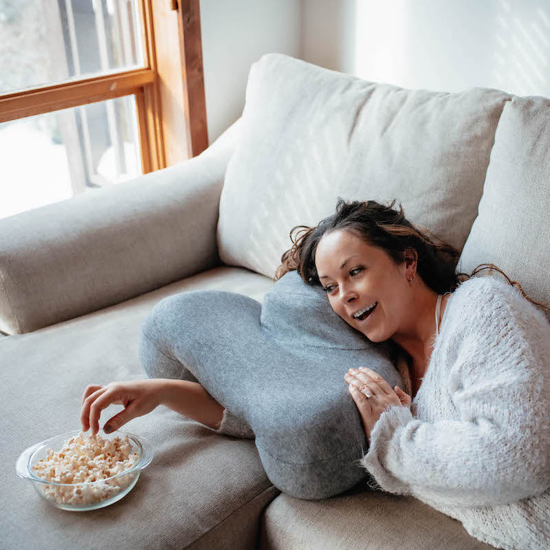 Spooning body clearance pillow